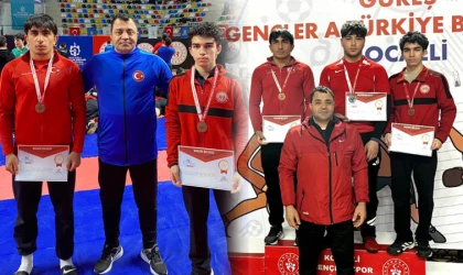 Güreşcilerimiz Türkiye Şampiyonası’ndan Madalyalarla Döndü