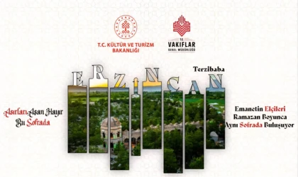 Vakıflar Genel Müdürlüğü’nden Erzincan’da Terzi Baba Sofrasında Ramazan İftarı…