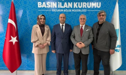 EGC' den Erzurum Basın İlan Kurumu Bölge Müdürlüğü’ne Ziyaret