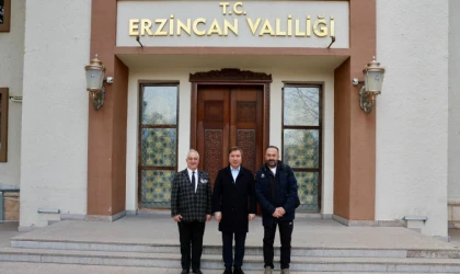 EGC'den Vali Aydoğdu’ya Taziye Ziyareti