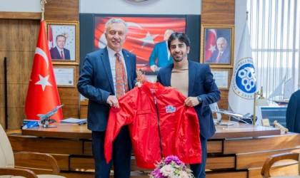 TEKNOFEST’ten Rektör Akın Levent’e Ziyaret