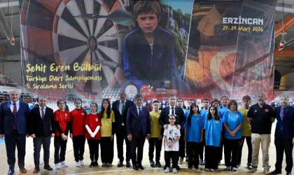Türkiye Dart Şampiyonası Heyecanı Erzincan'da Başladı
