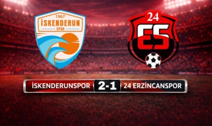 24 Erzincanspor Deplasmanda Mağlup