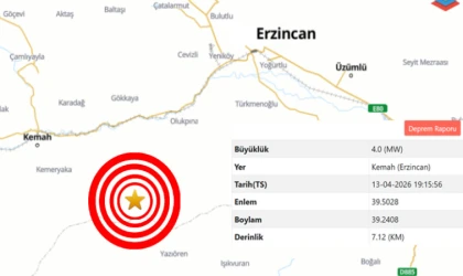 4.0 Büyüklüğünde Deprem Korkuttu