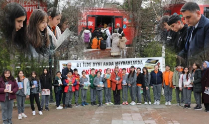 62. Kütüphane Haftasında “Kitap Okuyoruz” etkinliği