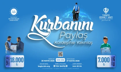 Bir Kurban, Bin Umut: TDV 2026 Kampanyasını Duyurdu