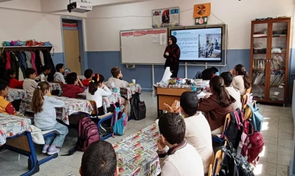 Çağlayan İlkokulu’nda Sağlık Okuryazarlığı Eğitimi