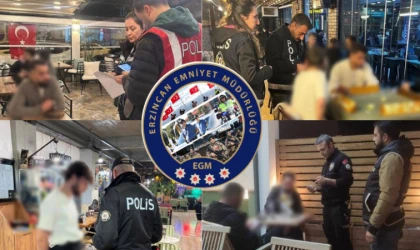 Erzincan’da “Huzur 24” Uygulaması: 82 Personelle Geniş Denetim