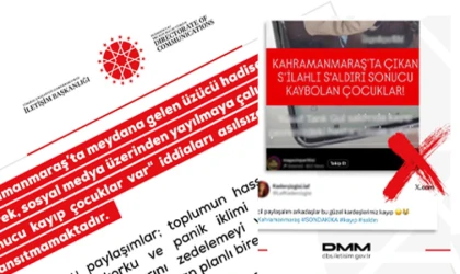 İçişleri Bakanlığı ve DMM'den Kritik Uyarı