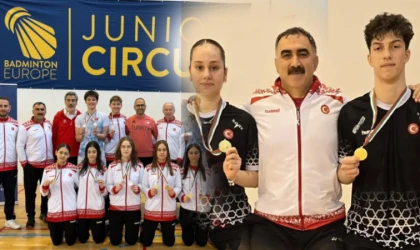 Milli Badmintoncularımız Bulgaristan'dan Madalyalarla dönüyor,