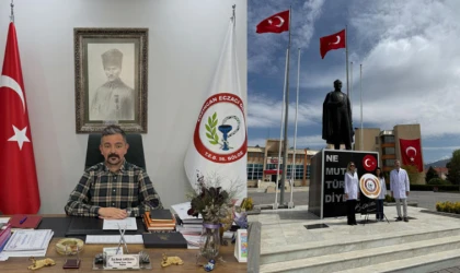 Başkan Sarıkaya; "Eczacılar sağlık sisteminin görünmeyen kahramanlarıdır"