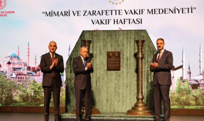 Cumhurbaşkanı Erdoğan’dan Vakıflara Övgü