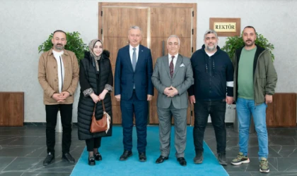 EGC Yönetiminden Rektör Levent’e Ziyaret