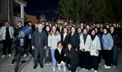 Erzincan’da Gökyüzü Gözlem Etkinlikleri Yoğun İlgi Gördü
