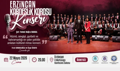 Kardeşlik Korosu Konseri Sanatseverlerle Buluşuyor