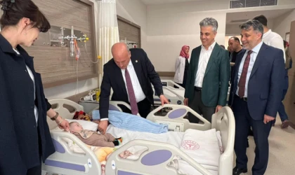 Milletvekili Süleyman Karaman’dan Hastalara Bayram Ziyareti