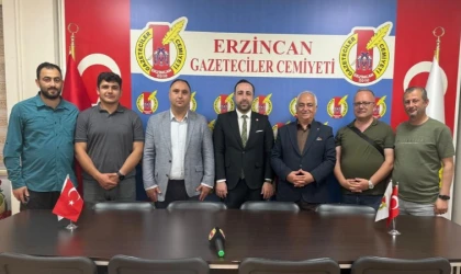 Cumhurbaşkanlığı İletişim Başkanlığı Erzincan Bölge Müdürü Mert Ödeş'ten EGC'ye Ziyaret
