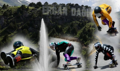 Ergan Dağı’nda Hız ve adrenalin zirveye ulaştı