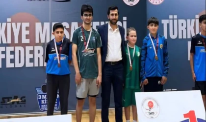 Erzincan'ın Gururu Ömer Bera İşliyen Türkiye İkincisi Oldu