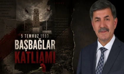 Başkan Aksun'dan Başbağlar Katliamı Mesajı
