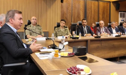 Erzincan’da Yatırım ve Proje Değerlendirme Toplantısı Düzenlendi