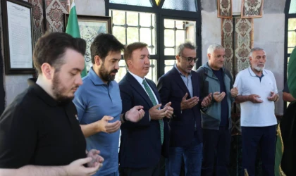 Terzibaba Türbesine anlamlı ziyaret