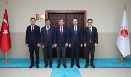 Vali Aydoğdu ve Başkan Aksun'dan Başsavcı Avcı'ya Hayırlı Olsun Ziyareti