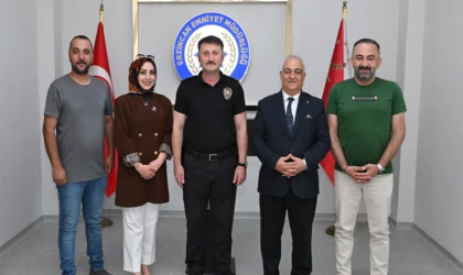 EGC Yönetiminden İl Emniyet Müdürü Zafer Baybaba’ya Ziyaret