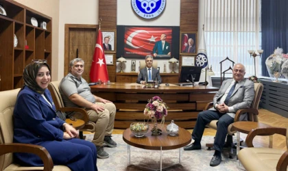 EGC'den Rektör Kuyrukluyıldız’a Hayırlı Olsun Ziyareti