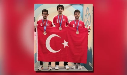 Erzincanlı Millî Sporcu Galip Berat Afal Avrupa Üçüncüsü Oldu