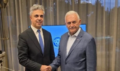 Rektör Kuyrukluyıldız’dan Binali Yıldırım’a Teşekkür Ziyareti