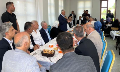 Son Başbakan Binali Yıldırım, Mevlid Programında Hemşehrileriyle Buluştu