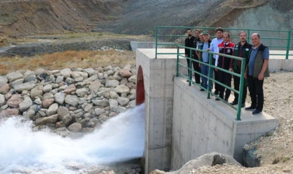 Çayırlı Turnaçayırı Barajı’nda Çalışmalar Sürüyor