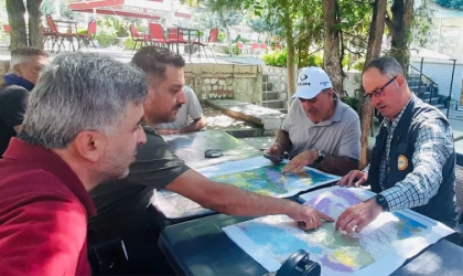 EBYÜ'den Akademisyenler Heyelan ile ilgili Saha Çalışması yaptı