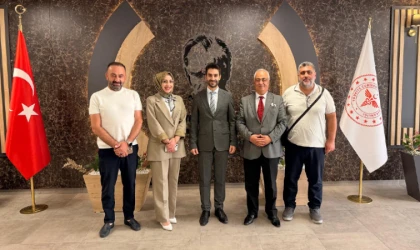 EGC Yönetiminden Başhekim Doç. Dr. Hakan Gökalp Taş'a Hayırlı Olsun Ziyareti