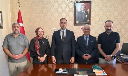 EGC Yönetiminden Vali Yardımcısı Fırat Kadiroğlu'na Hayırlı Olsun Ziyareti