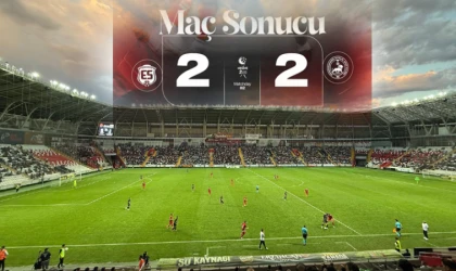 Erzincanspor Evinde 2-2 Berabere Kaldı
