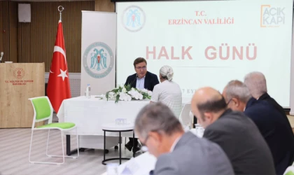 Vali Hamza Aydoğdu, Halk Günü’nde 57 Vatandaşı Dinledi