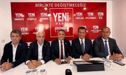 Yeni Parti Milletvekilleri Erzincan’da Basın Toplantısı Düzenledi