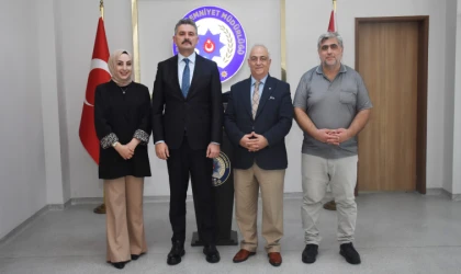 EGC Yönetiminden İl Emniyet Müdürü Esat Feryadi Doköz’e Hayırlı Olsun Ziyareti