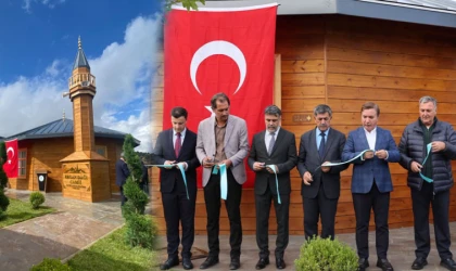 Ergan Dağı Camii Dualarla İbadete Açıldı