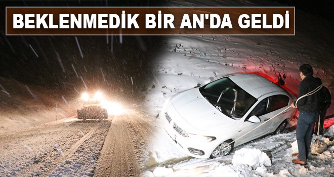 BEKLENMEDİK BİR AN'DA GELDİ