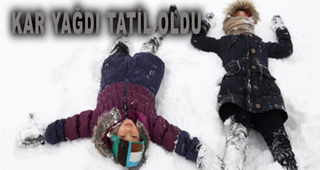 KAR YAĞDI BÖYLE OLDU