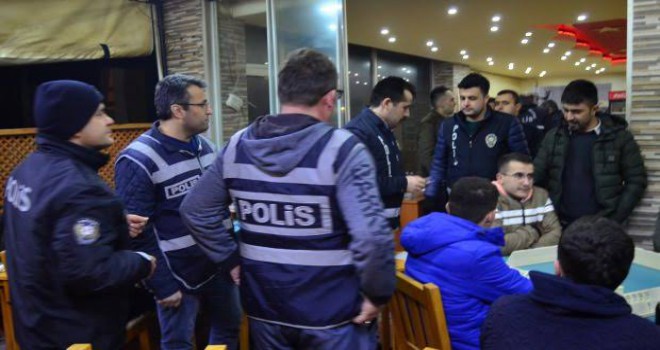 ERZİNCAN'DA HUZUR VE GÜVEN UYGULAMASI YAPILDI