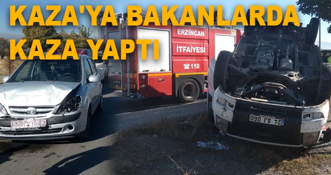 KAZA'YA BAKANLARDA KAZA YAPTI