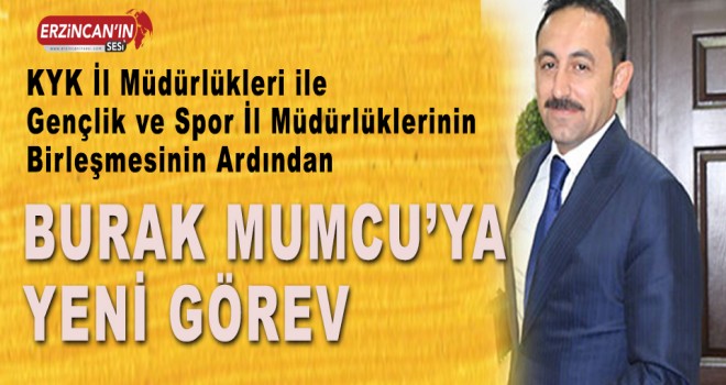 BİRLEŞEN KURUMLARA YENİ MÜDÜR