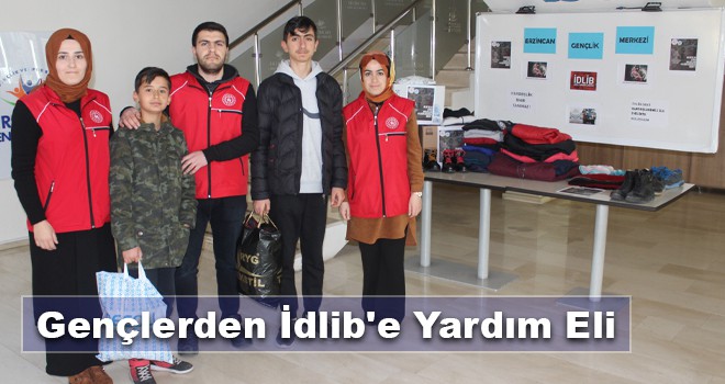 Gençlerden İdlib'e Yardım Eli