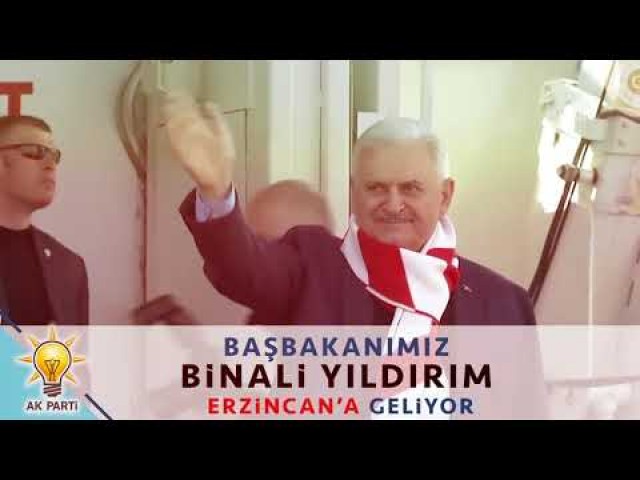 Binali Yıldırım Erzincan'a Geliyor